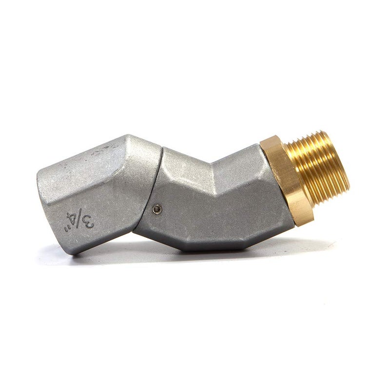 Apeixoto 3/4 Inch Fuel Swivel, Fuel Hose Swivel with 3/4'' NPT Connector Fuel Plane Swivel with 360 Roating Connector - Image 1